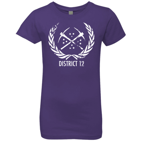 T-Shirts Purple Rush / YXS District 12 Girls Premium T-Shirt