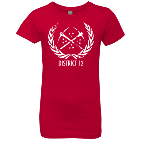 T-Shirts Red / YXS District 12 Girls Premium T-Shirt