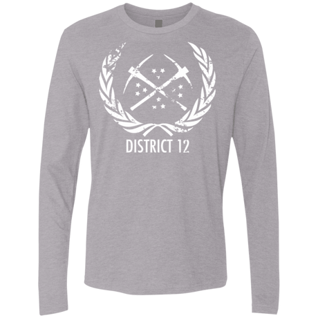 T-Shirts Heather Grey / Small District 12 Men's Premium Long Sleeve