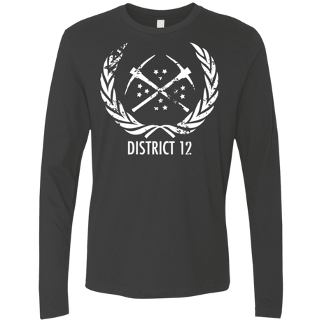 T-Shirts Heavy Metal / Small District 12 Men's Premium Long Sleeve