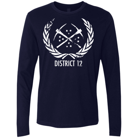 T-Shirts Midnight Navy / Small District 12 Men's Premium Long Sleeve