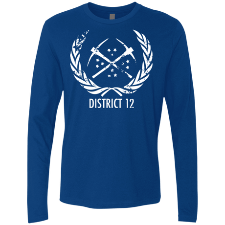 T-Shirts Royal / Small District 12 Men's Premium Long Sleeve