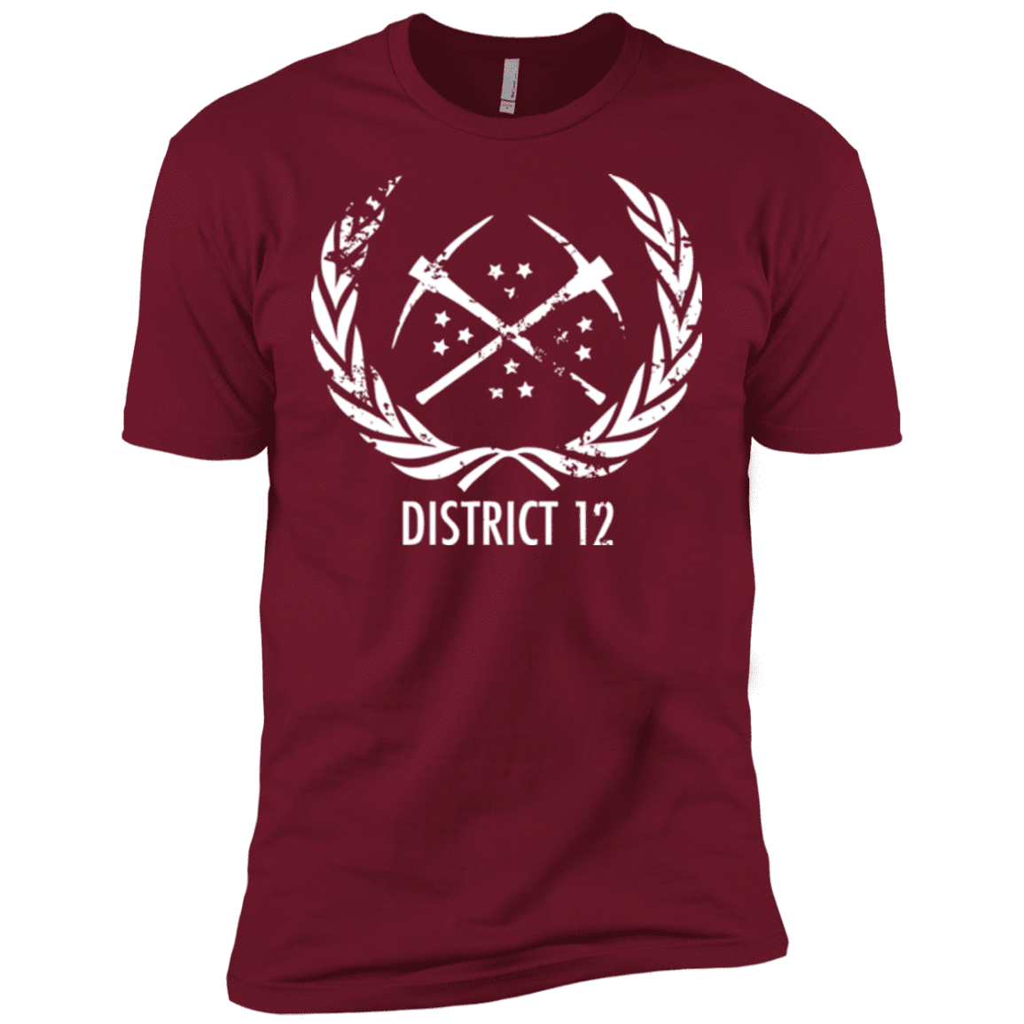 T-Shirts Cardinal / X-Small District 12 Men's Premium T-Shirt