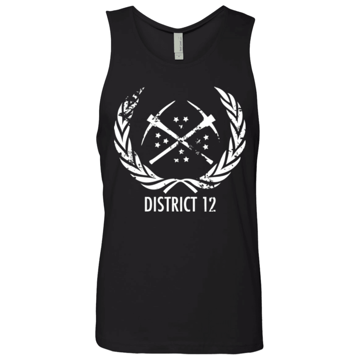 T-Shirts Black / Small District 12 Men's Premium Tank Top