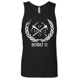 T-Shirts Black / Small District 12 Men's Premium Tank Top