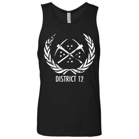 T-Shirts Black / Small District 12 Men's Premium Tank Top