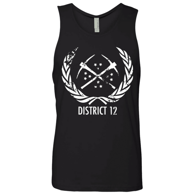 T-Shirts Black / Small District 12 Men's Premium Tank Top