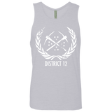 T-Shirts Heather Grey / Small District 12 Men's Premium Tank Top