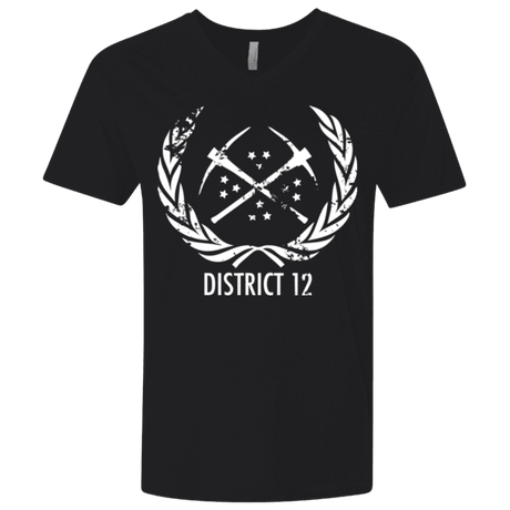 T-Shirts Black / X-Small District 12 Men's Premium V-Neck