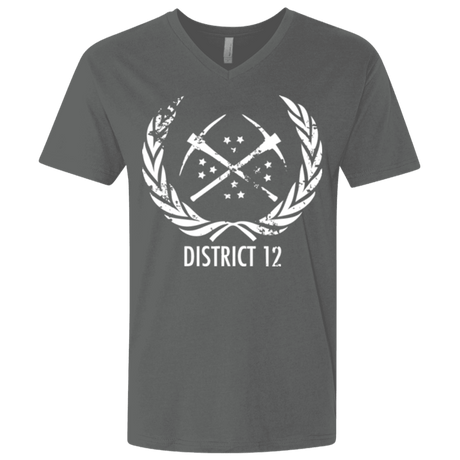 T-Shirts Heavy Metal / X-Small District 12 Men's Premium V-Neck