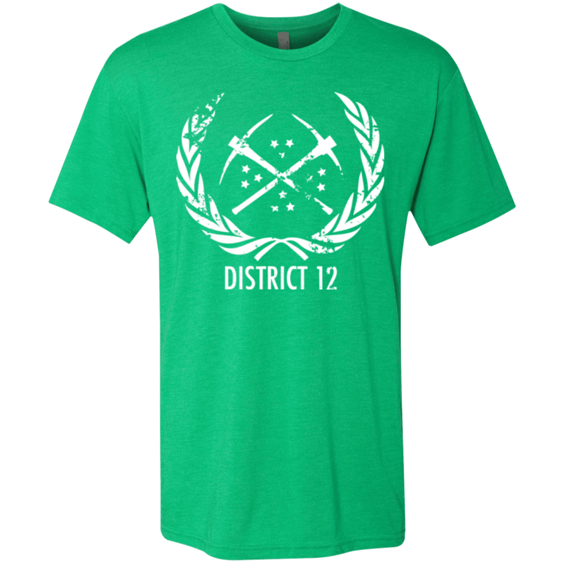 T-Shirts Envy / Small District 12 Men's Triblend T-Shirt