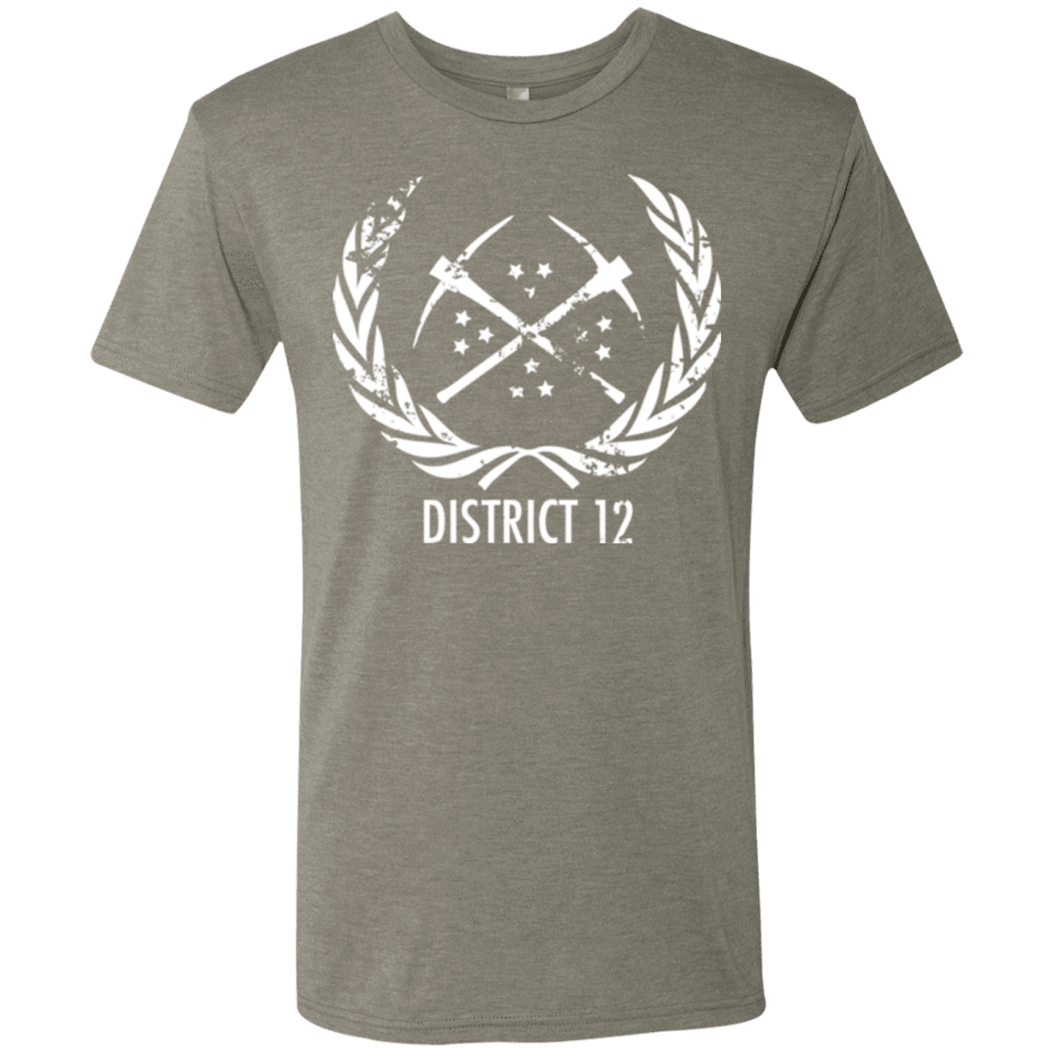 T-Shirts Venetian Grey / Small District 12 Men's Triblend T-Shirt