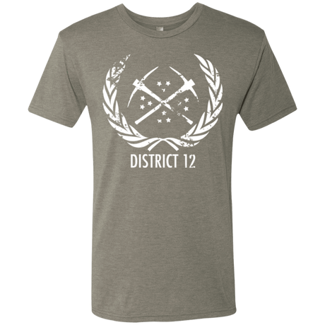 T-Shirts Venetian Grey / Small District 12 Men's Triblend T-Shirt