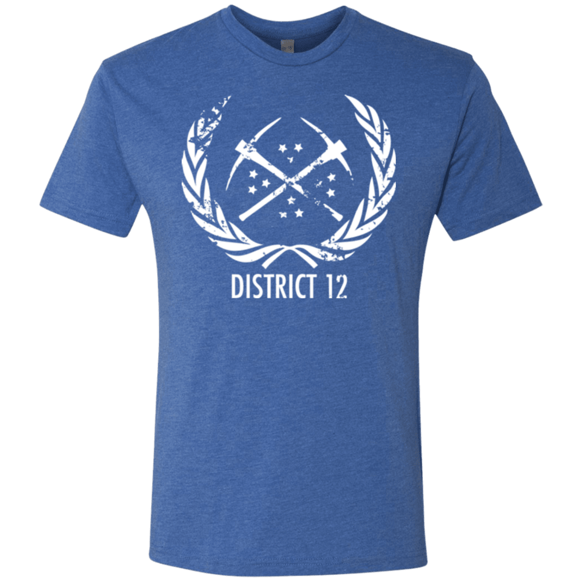 T-Shirts Vintage Royal / Small District 12 Men's Triblend T-Shirt