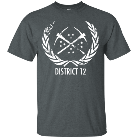 T-Shirts Dark Heather / Small District 12 T-Shirt