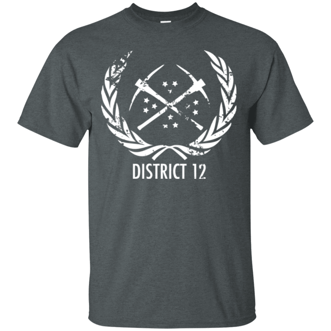 T-Shirts Dark Heather / Small District 12 T-Shirt