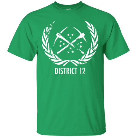 T-Shirts Irish Green / Small District 12 T-Shirt