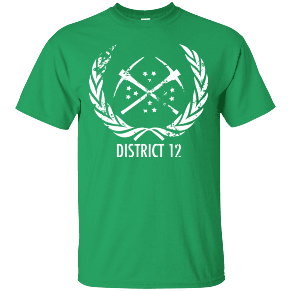 T-Shirts Irish Green / Small District 12 T-Shirt