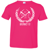 T-Shirts Hot Pink / 2T District 12 Toddler Premium T-Shirt