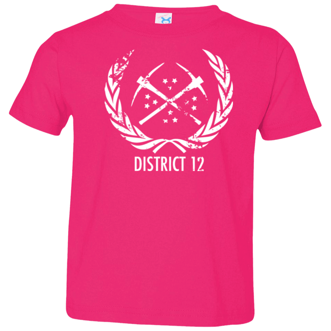 T-Shirts Hot Pink / 2T District 12 Toddler Premium T-Shirt