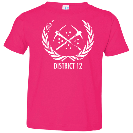 T-Shirts Hot Pink / 2T District 12 Toddler Premium T-Shirt