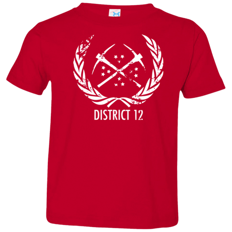 T-Shirts Red / 2T District 12 Toddler Premium T-Shirt