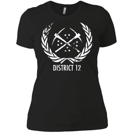 T-Shirts Black / X-Small District 12 Women's Premium T-Shirt