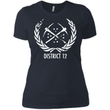 T-Shirts Indigo / X-Small District 12 Women's Premium T-Shirt