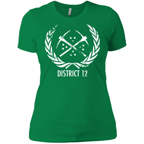 T-Shirts Kelly Green / X-Small District 12 Women's Premium T-Shirt