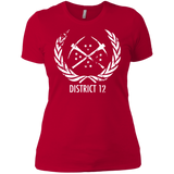 T-Shirts Red / X-Small District 12 Women's Premium T-Shirt