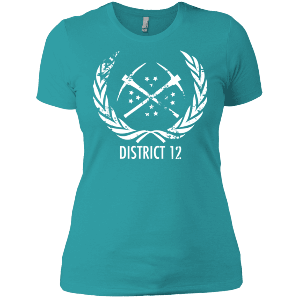 T-Shirts Tahiti Blue / X-Small District 12 Women's Premium T-Shirt