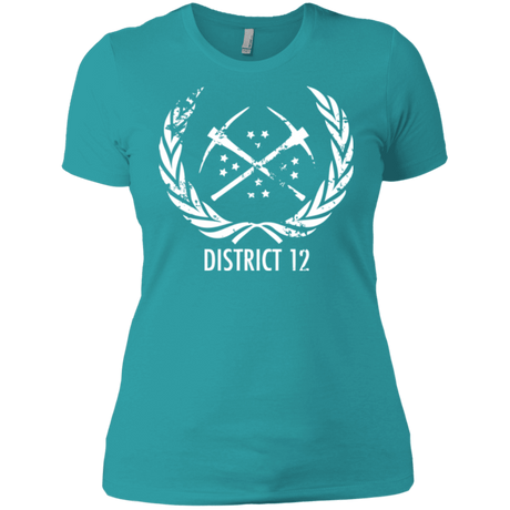 T-Shirts Tahiti Blue / X-Small District 12 Women's Premium T-Shirt