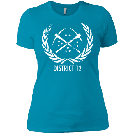 T-Shirts Turquoise / X-Small District 12 Women's Premium T-Shirt