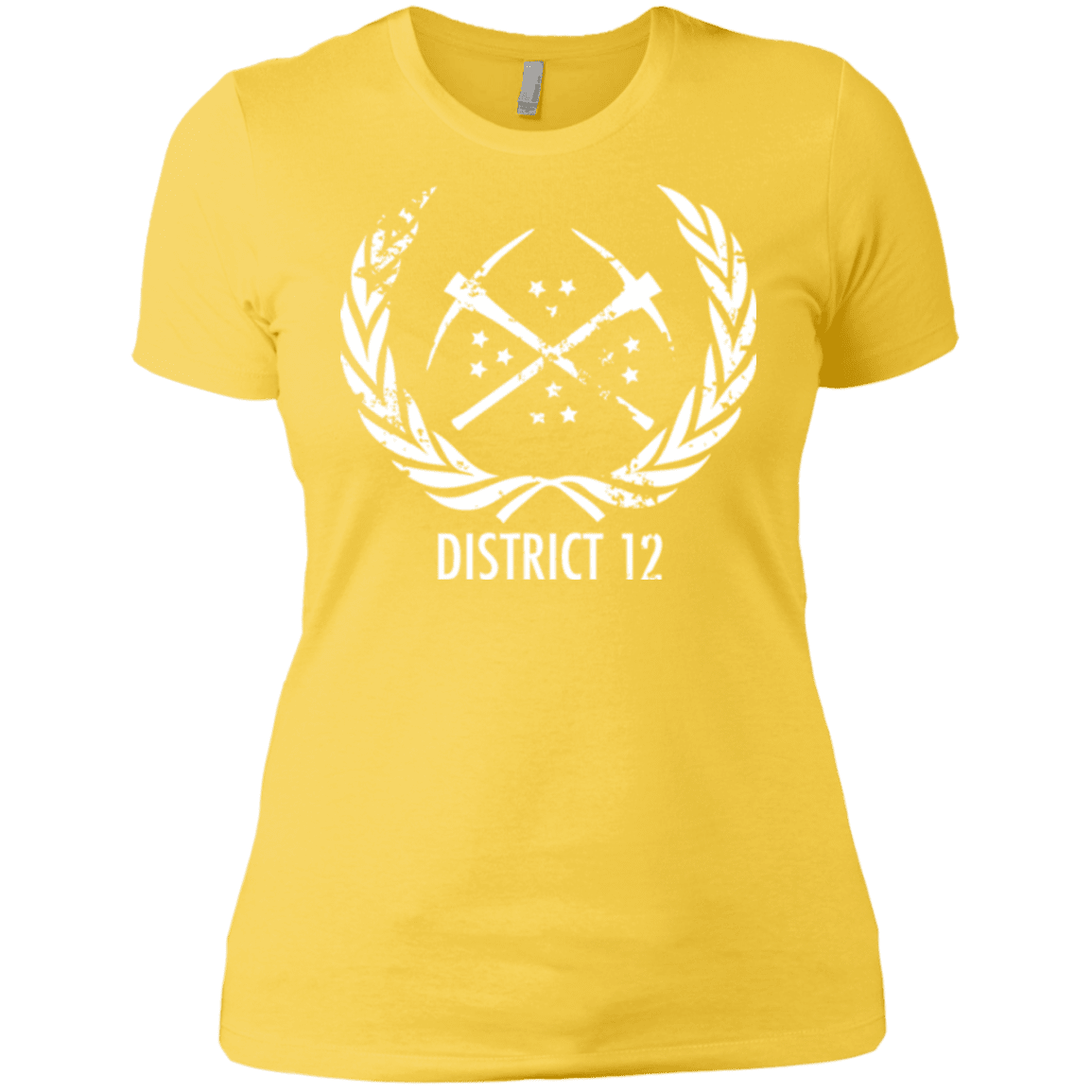 T-Shirts Vibrant Yellow / X-Small District 12 Women's Premium T-Shirt