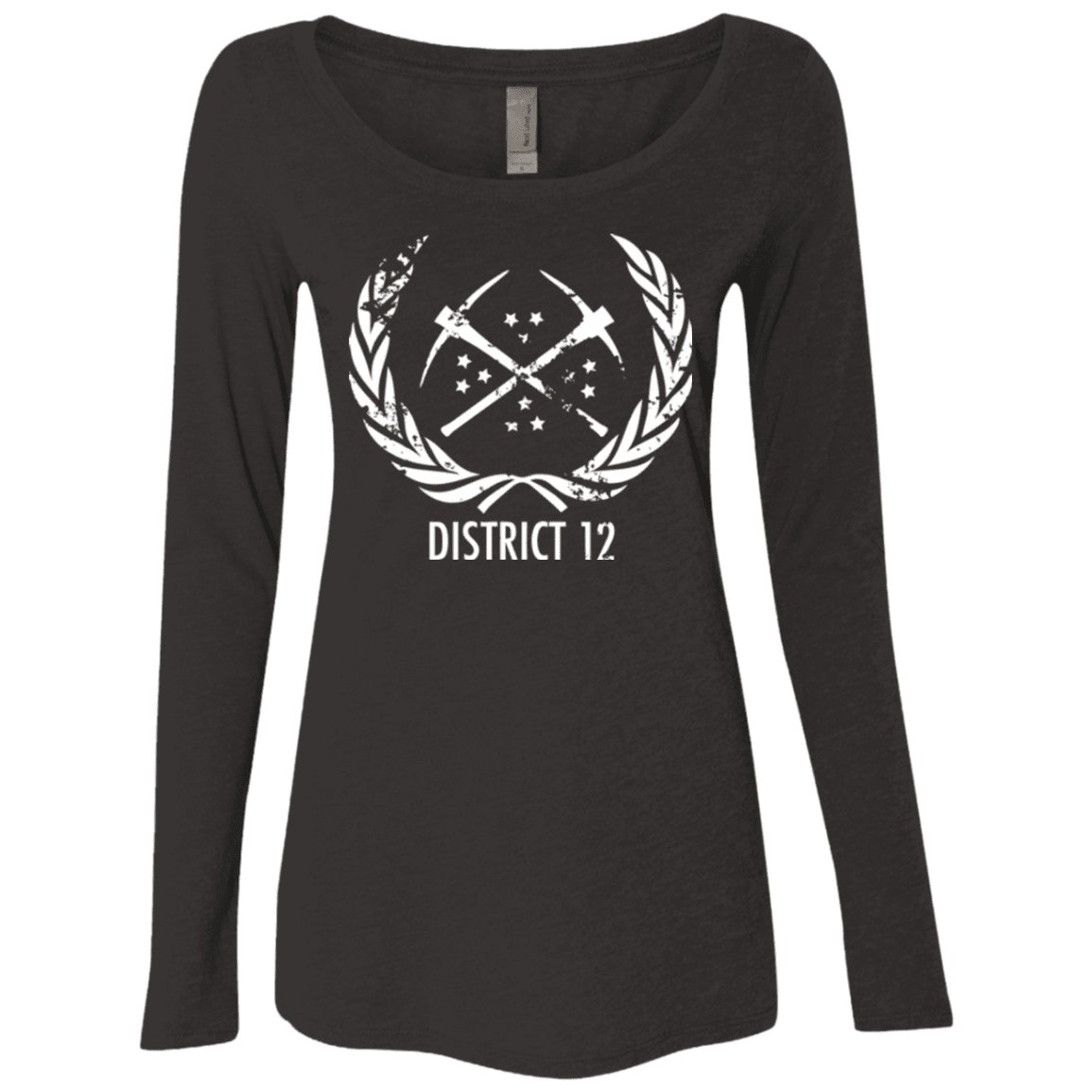 T-Shirts Vintage Black / Small District 12 Women's Triblend Long Sleeve Shirt