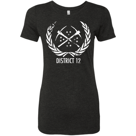 T-Shirts Vintage Black / Small District 12 Women's Triblend T-Shirt