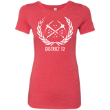 T-Shirts Vintage Red / Small District 12 Women's Triblend T-Shirt
