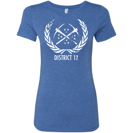 T-Shirts Vintage Royal / Small District 12 Women's Triblend T-Shirt