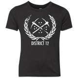 T-Shirts Vintage Black / YXS District 12 Youth Triblend T-Shirt