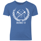 T-Shirts Vintage Royal / YXS District 12 Youth Triblend T-Shirt