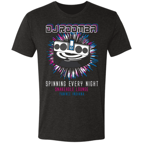 T-Shirts Vintage Black / S DJ Roomba Men's Triblend T-Shirt