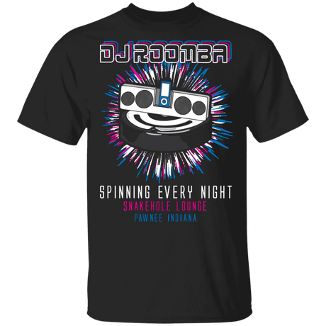 T-Shirts Black / S DJ Roomba T-Shirt