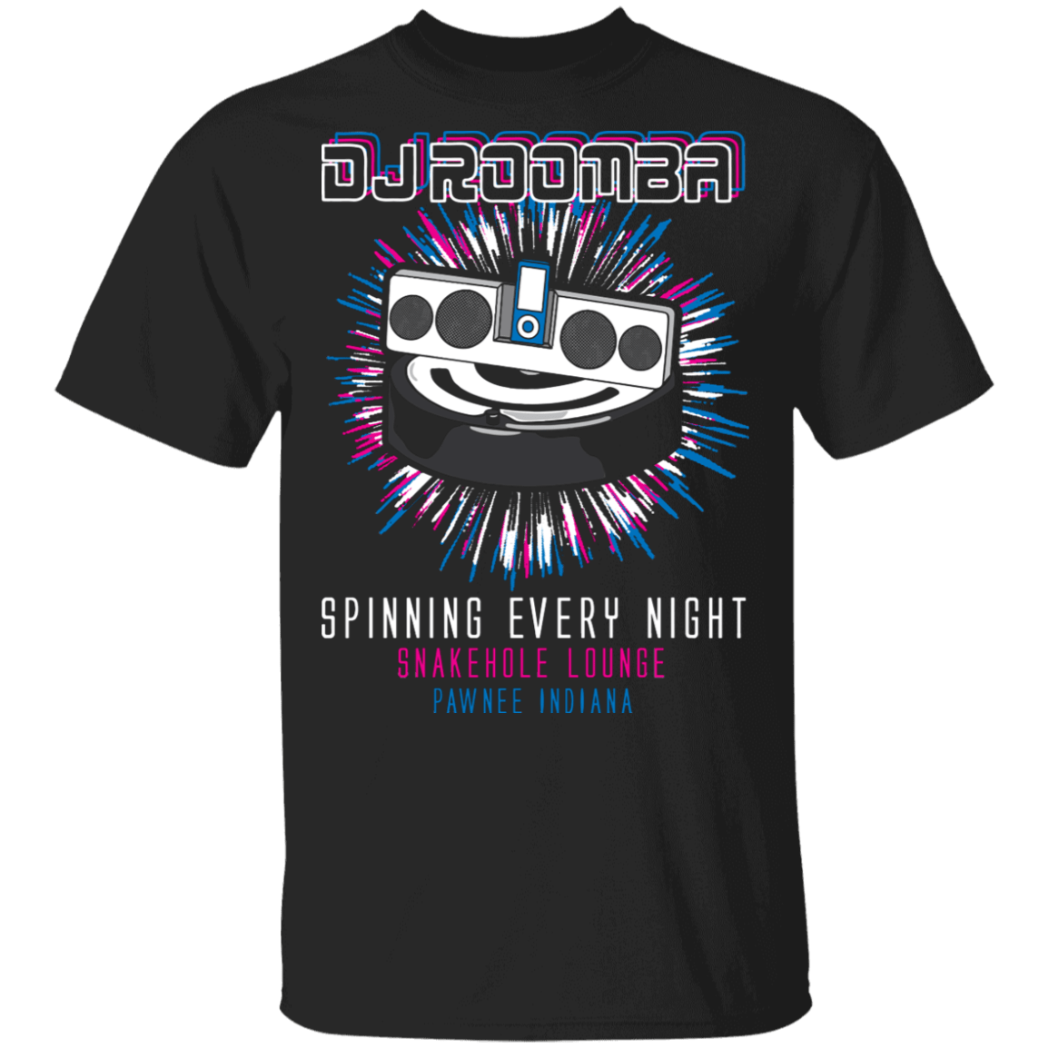 T-Shirts Black / S DJ Roomba T-Shirt