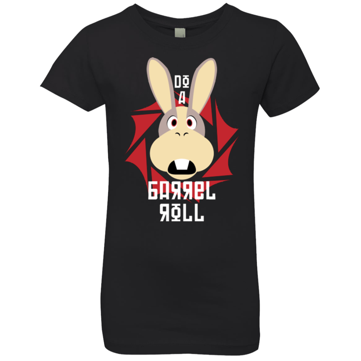 T-Shirts Black / YXS Do A Barrel Roll Girls Premium T-Shirt