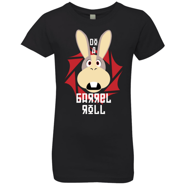 T-Shirts Black / YXS Do A Barrel Roll Girls Premium T-Shirt