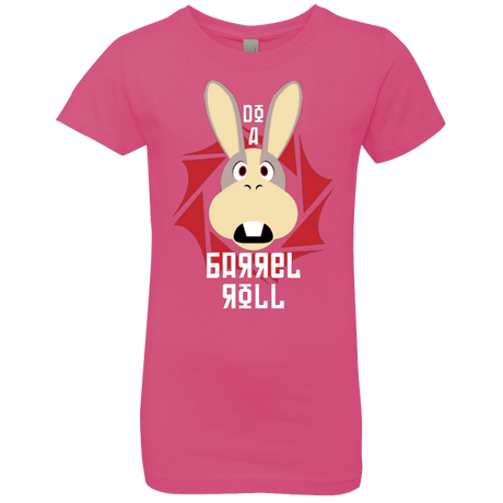 T-Shirts Hot Pink / YXS Do A Barrel Roll Girls Premium T-Shirt