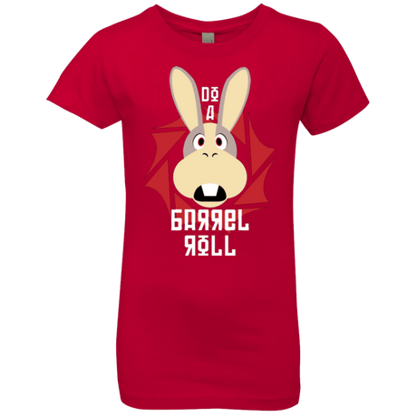 T-Shirts Red / YXS Do A Barrel Roll Girls Premium T-Shirt