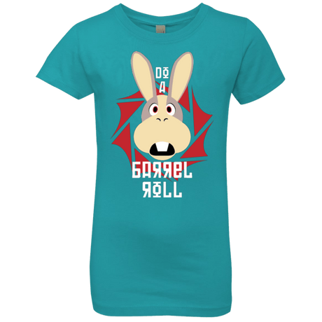T-Shirts Tahiti Blue / YXS Do A Barrel Roll Girls Premium T-Shirt