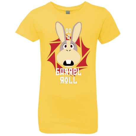 T-Shirts Vibrant Yellow / YXS Do A Barrel Roll Girls Premium T-Shirt