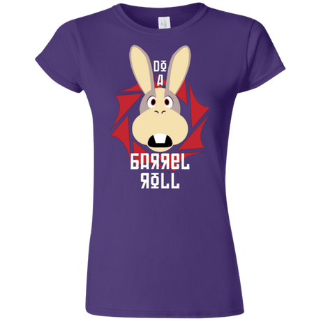 T-Shirts Purple / S Do A Barrel Roll Junior Slimmer-Fit T-Shirt